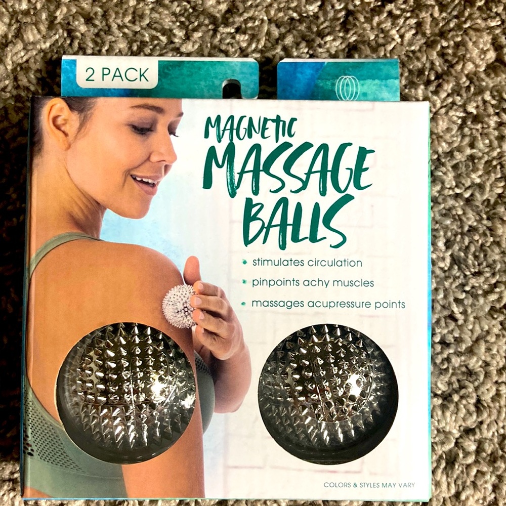 NEW Magnetic Massage Balls for circulation and achy muscles